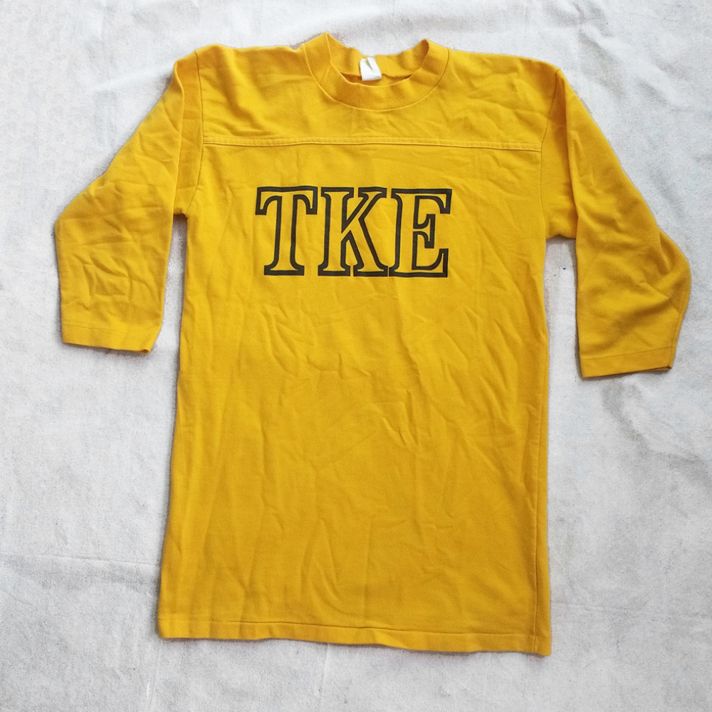 Vintage TKE Fraternity Shirt College Greek T Shirt